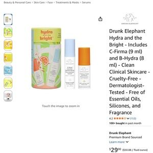 Drunk Elephant Hydra and the Bright